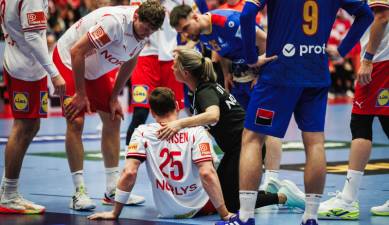 Lukas Jorgensen se despide del Europeo, de la temporada y del Flensburg-Handewitt